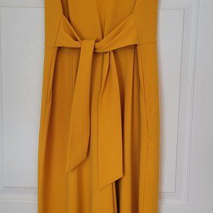 Ladies Golden Jumpsuit Size M